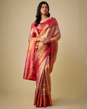 Classic Navy Blue Kalyani Cotton Saree