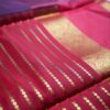 Seetha's Majestic Deep Wine Semi Kaanchivaram Silk Saree