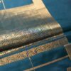 Seetha’s Paisley Mango Motif Kattan Soft Silk Saree with Zari Checkered Borders