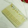 Seetha’s Pure Mul Cotton Saree with Wide Zari Border & Matching Tassels